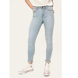 Lole Light Wash Stretch Ankle Skinny Jeans